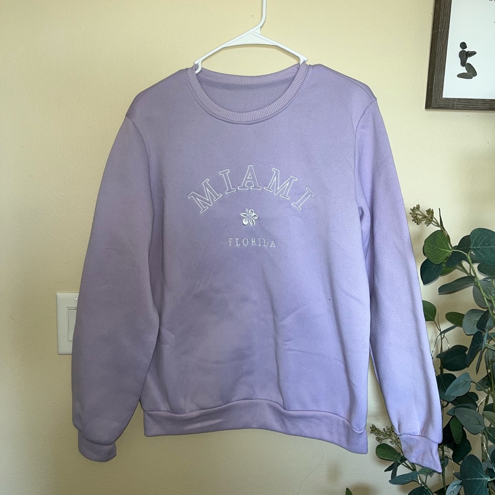 Shein Miami Crewneck
